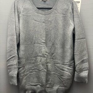Banana Republic Gray Crew Neck Sweater